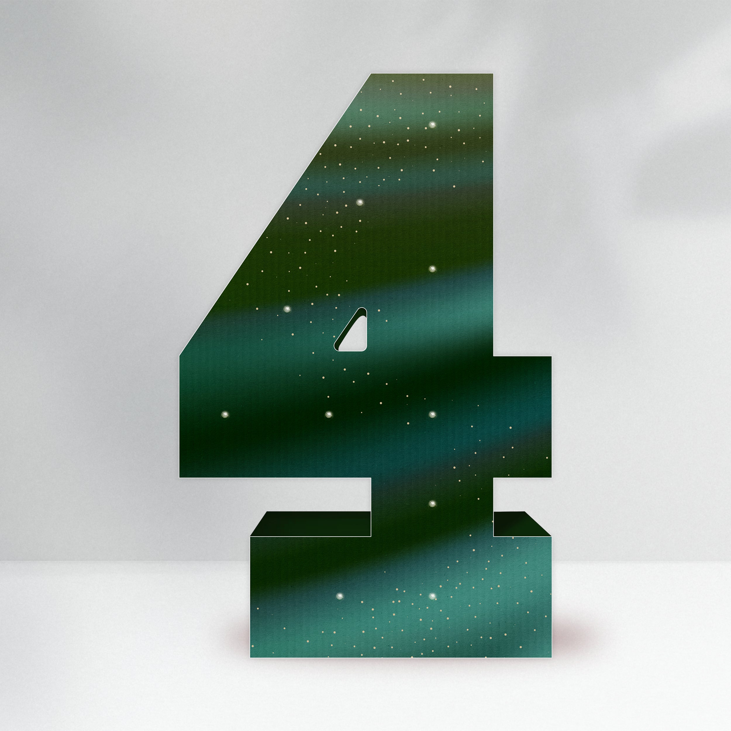 The Little Legend - Emerald Green, Numbers 0-9