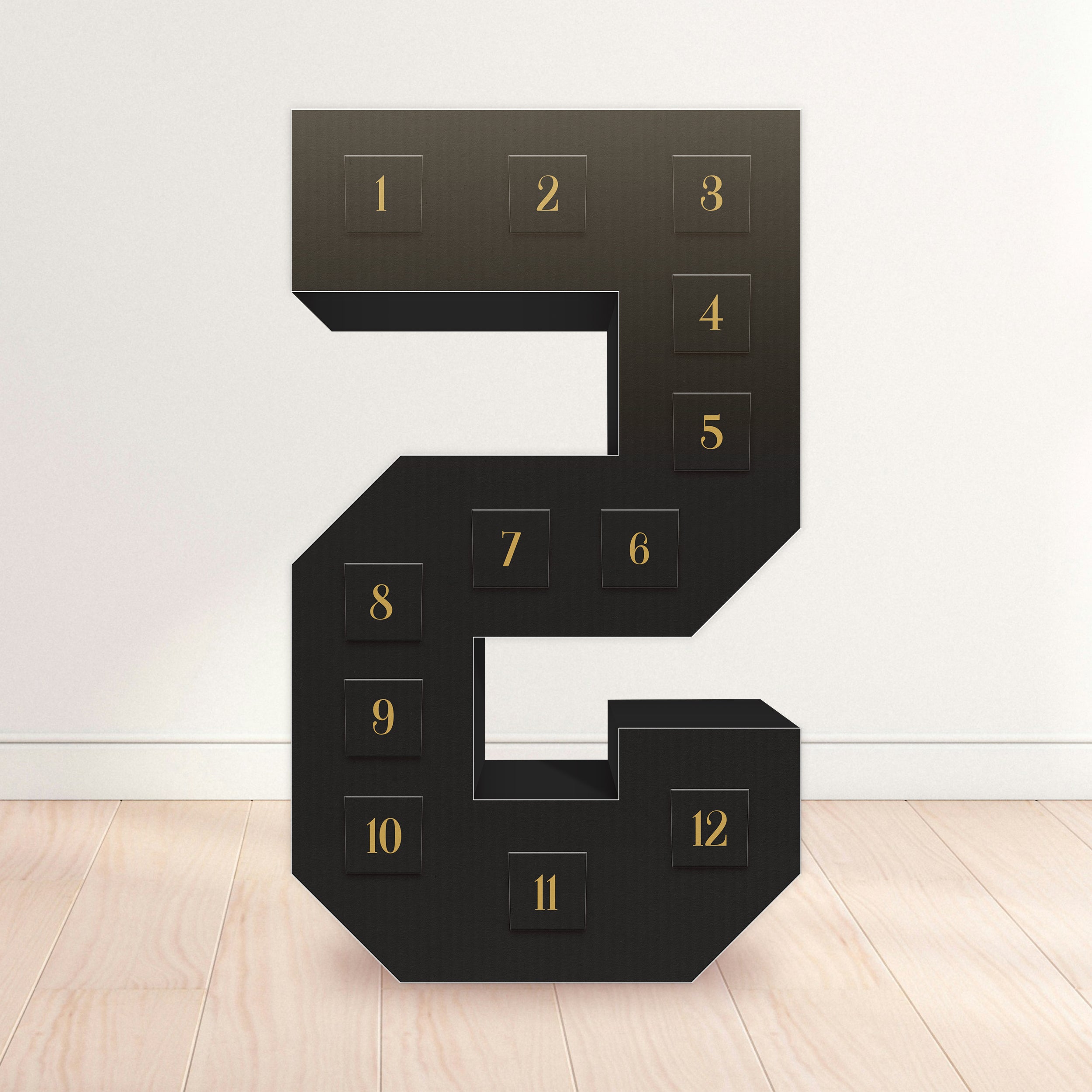 The Big Deal -  Black & Gold, Numbers 0-9