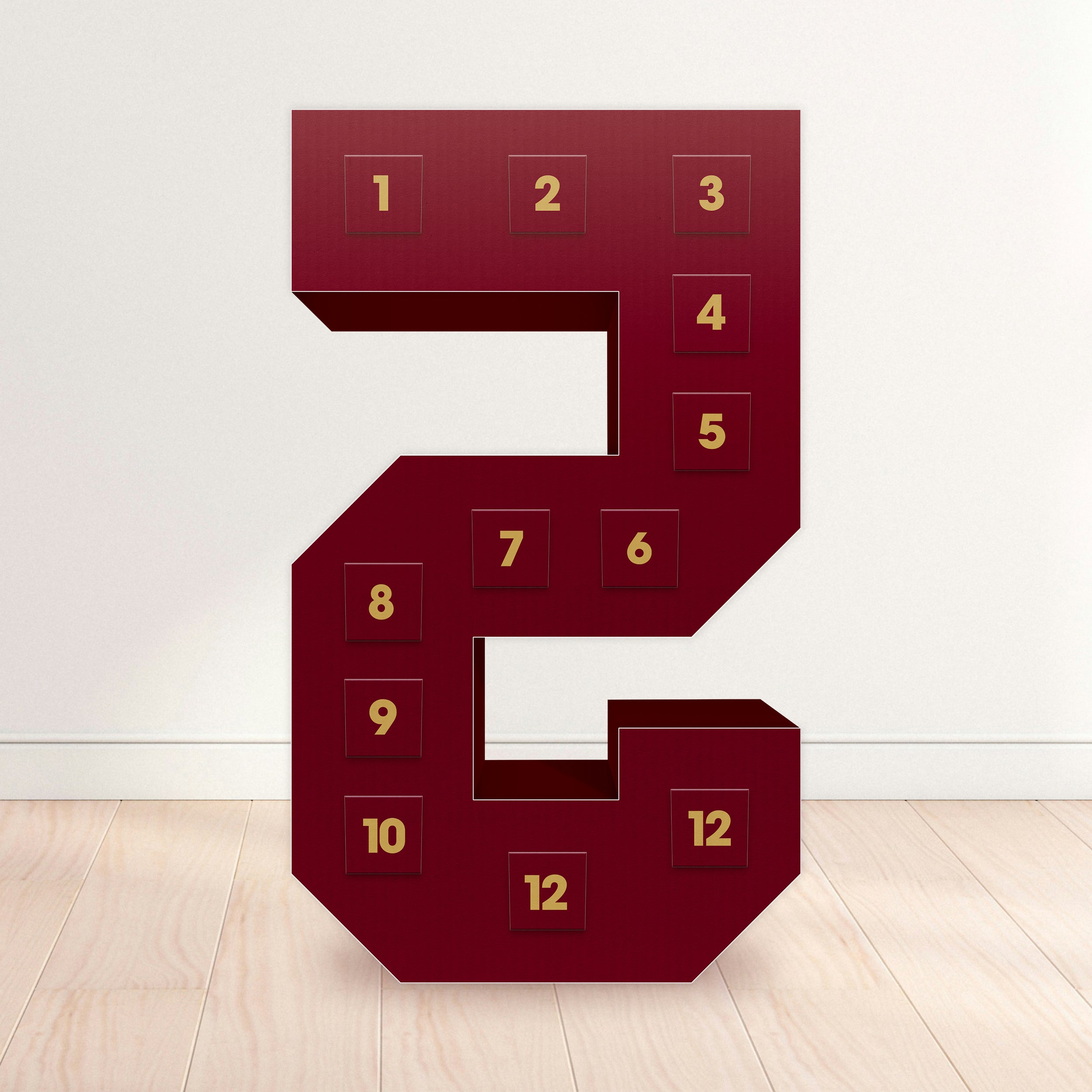 The Big Deal - Red & Gold, Numbers 0-9