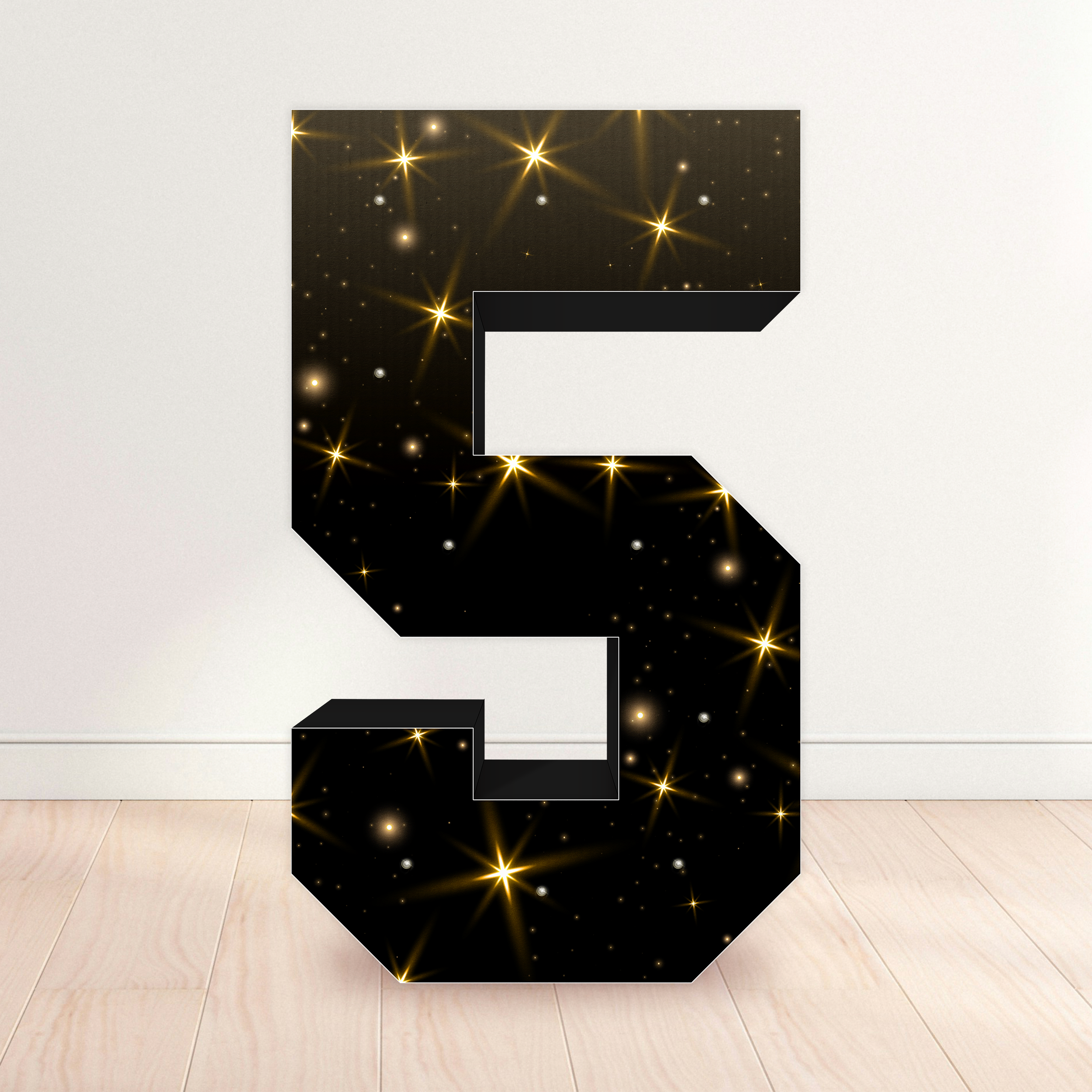 The Big Deal -  Black & Gold, Numbers 0-9