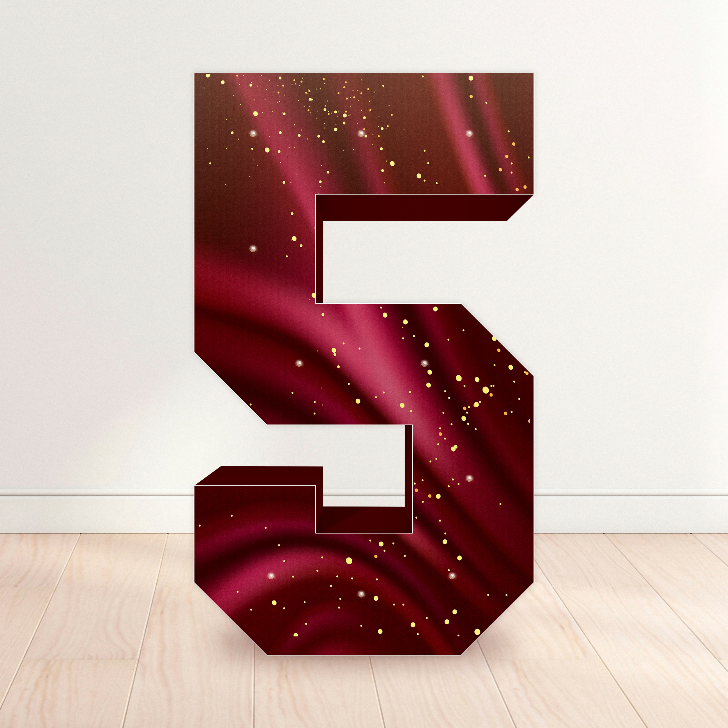 The Big Deal - Red & Gold, Numbers 0-9