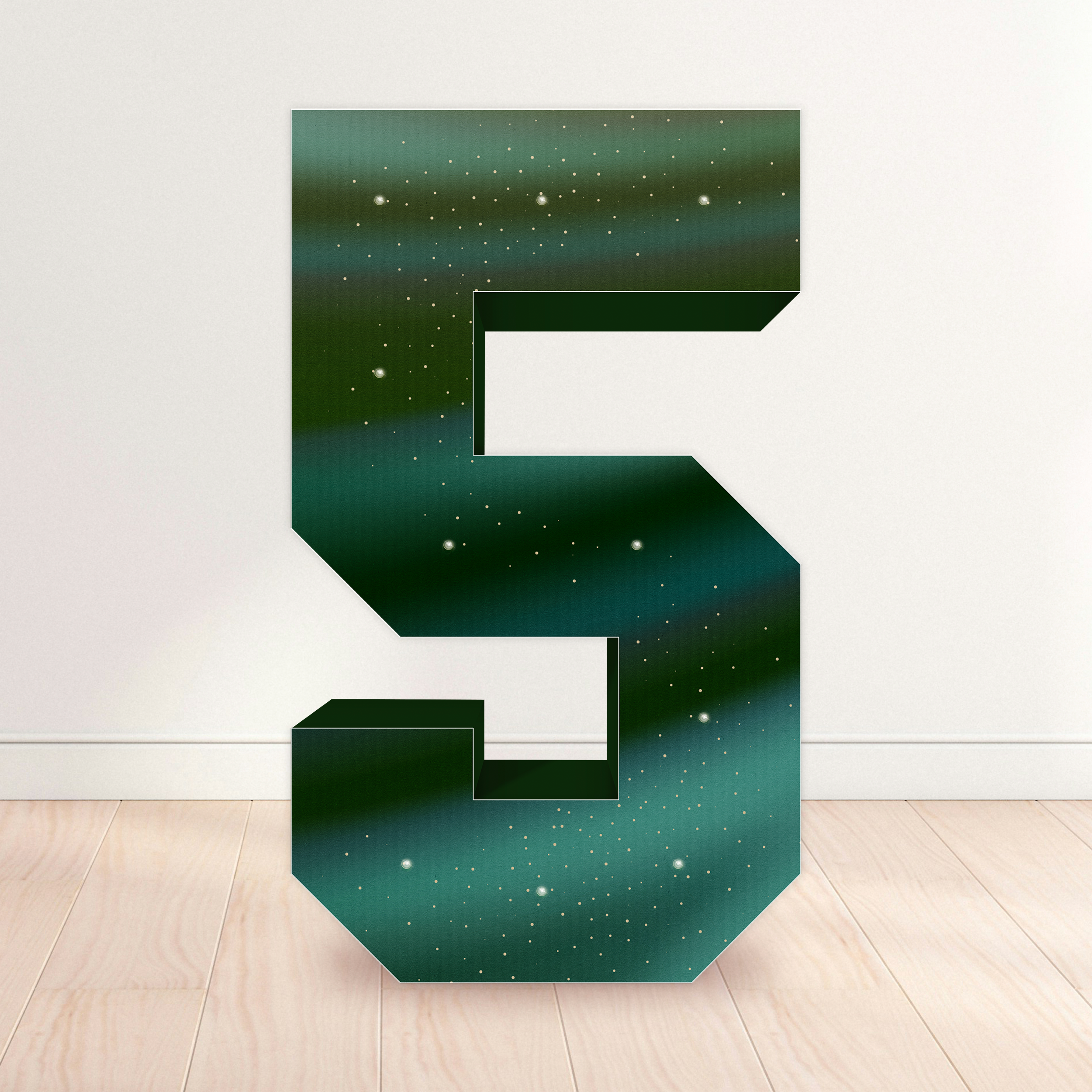 The Big Deal - Emerald Green, Numbers 0-9