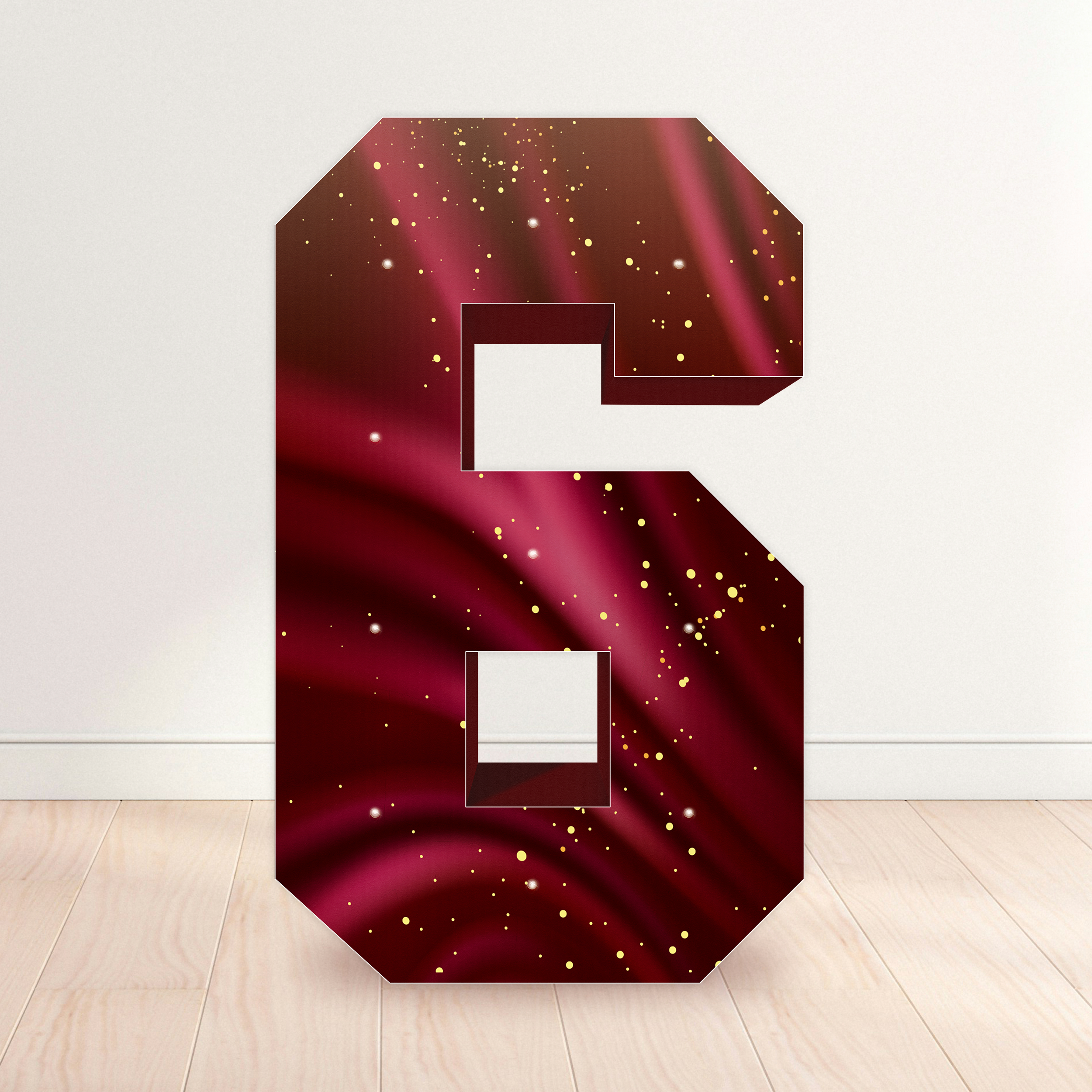 The Big Deal - Red & Gold, Numbers 0-9
