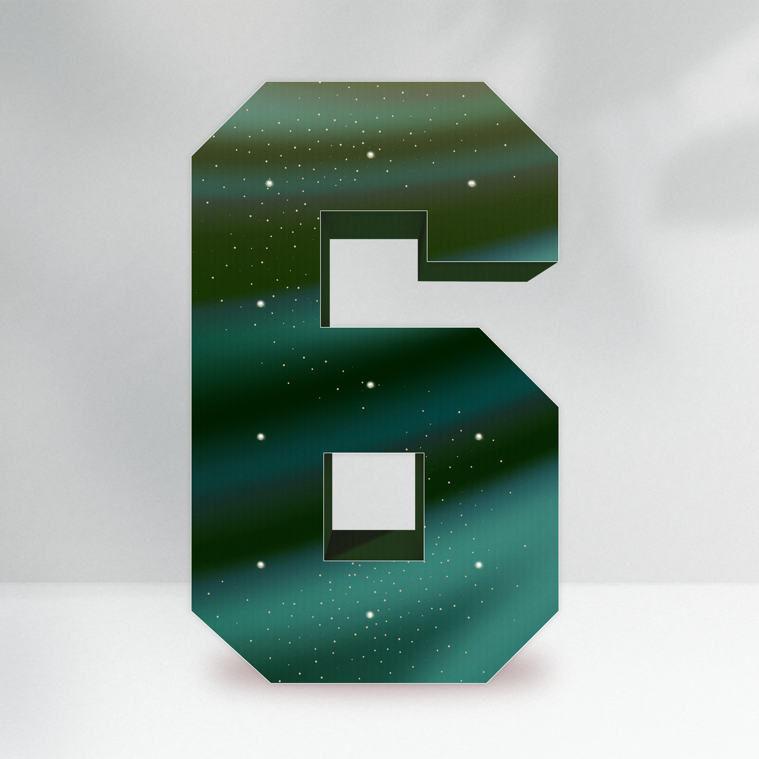 The Little Legend - Emerald Green, Numbers 0-9