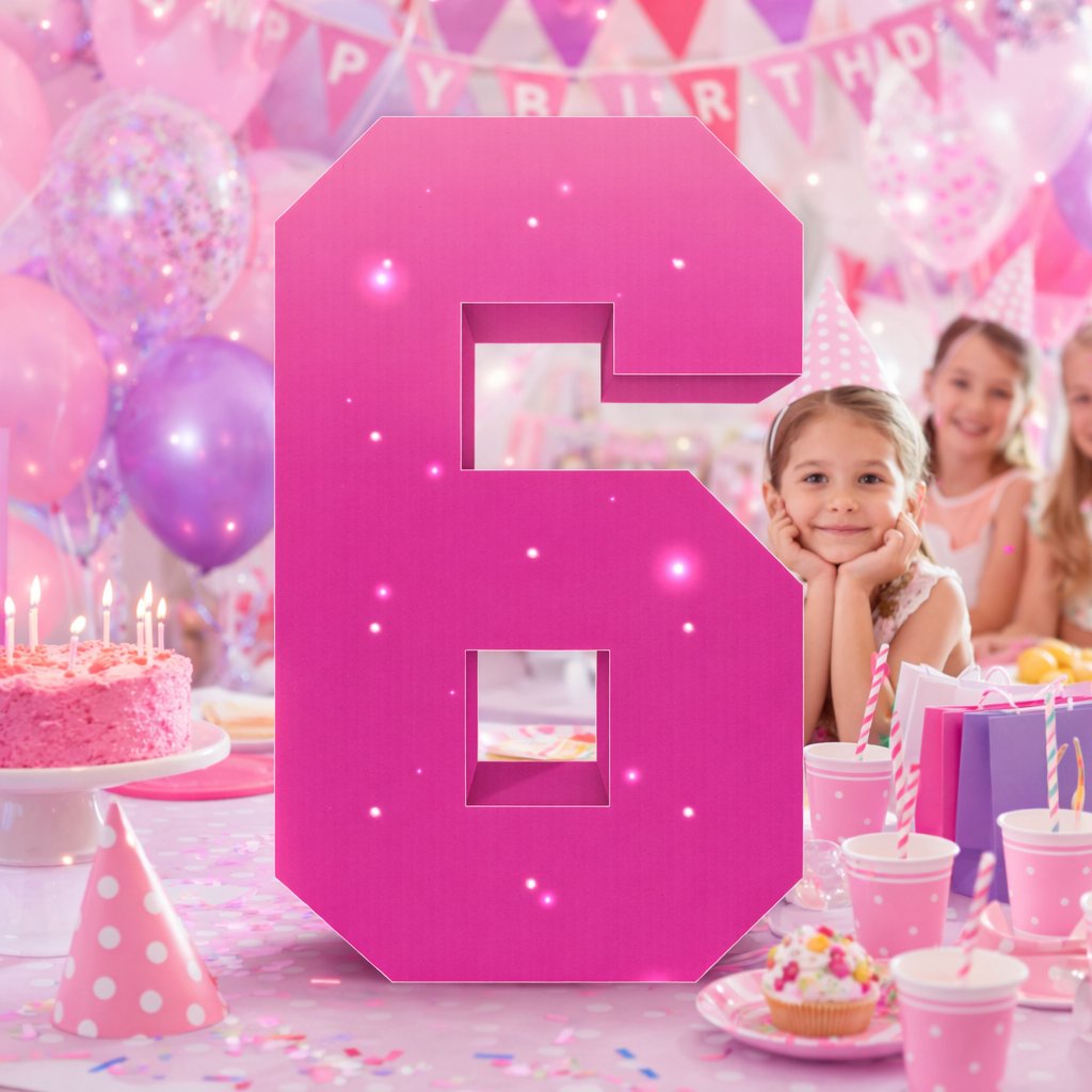 The Little Legend - Pink, Numbers 0-9