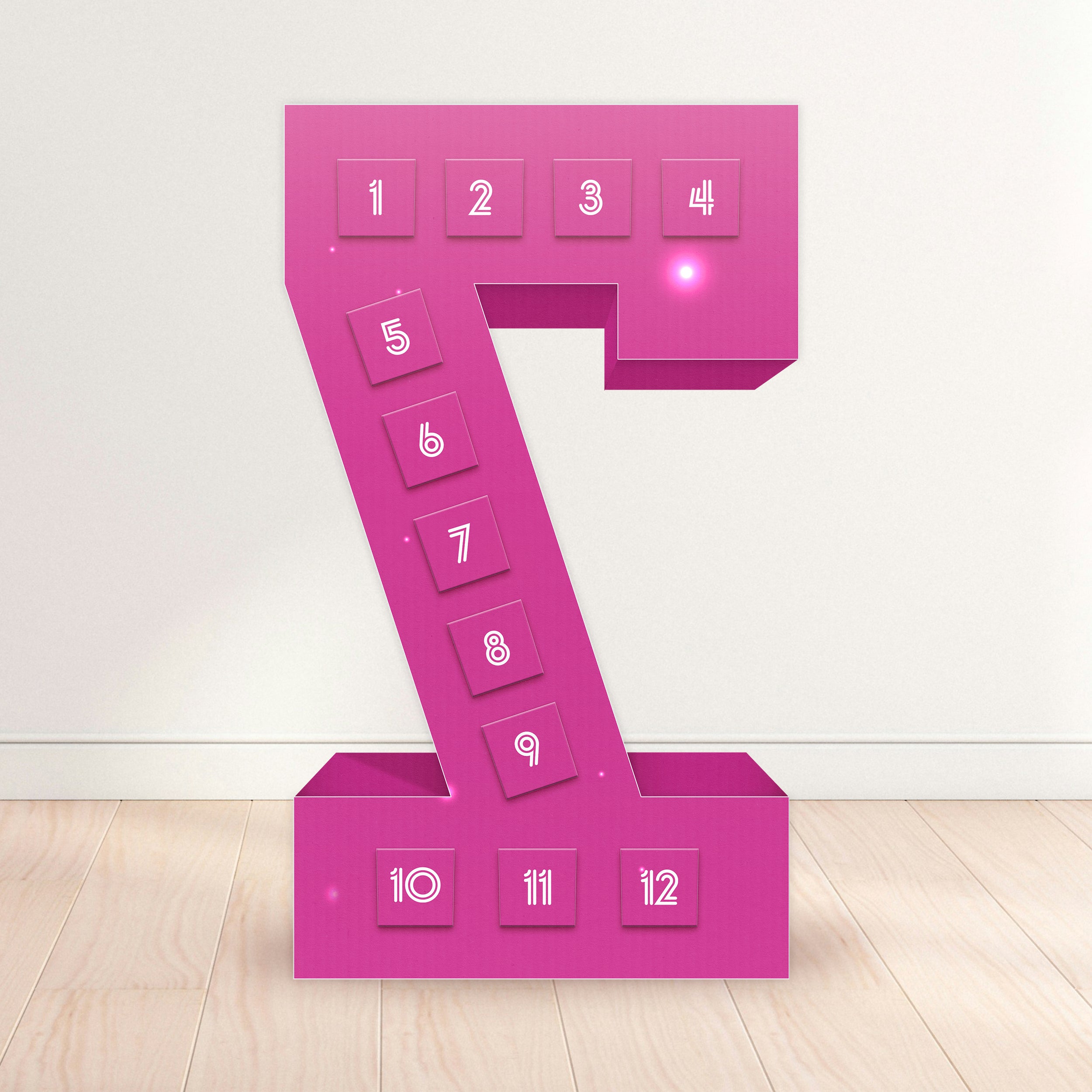 The Big Deal - Pink,  Numbers 0-9