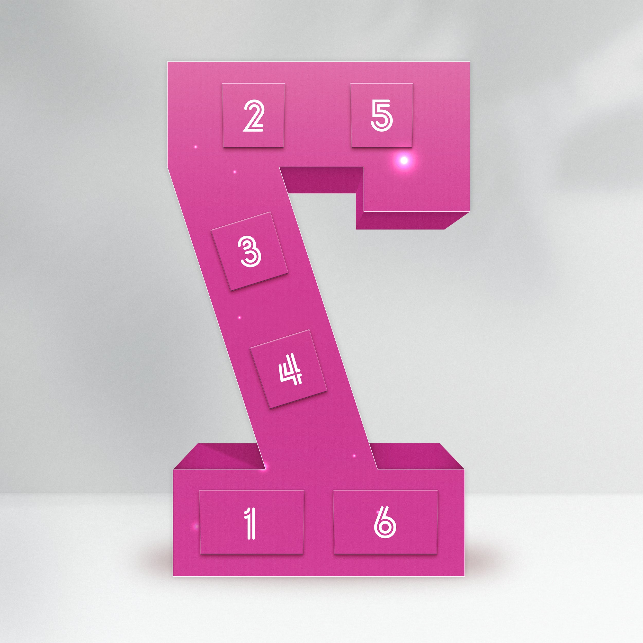 The Little Legend - Pink, Numbers 0-9