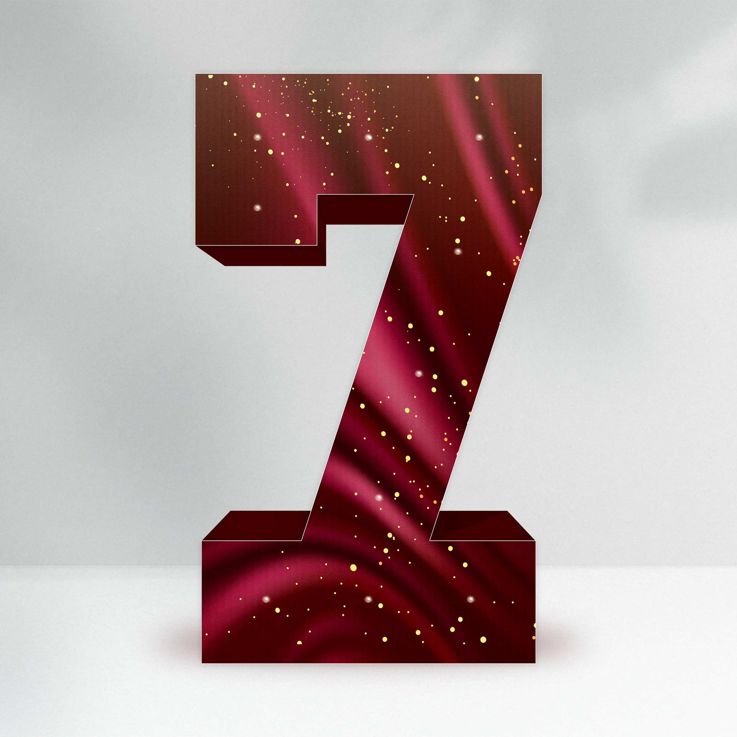 The Little Legend - Red & Gold, Numbers 0-9