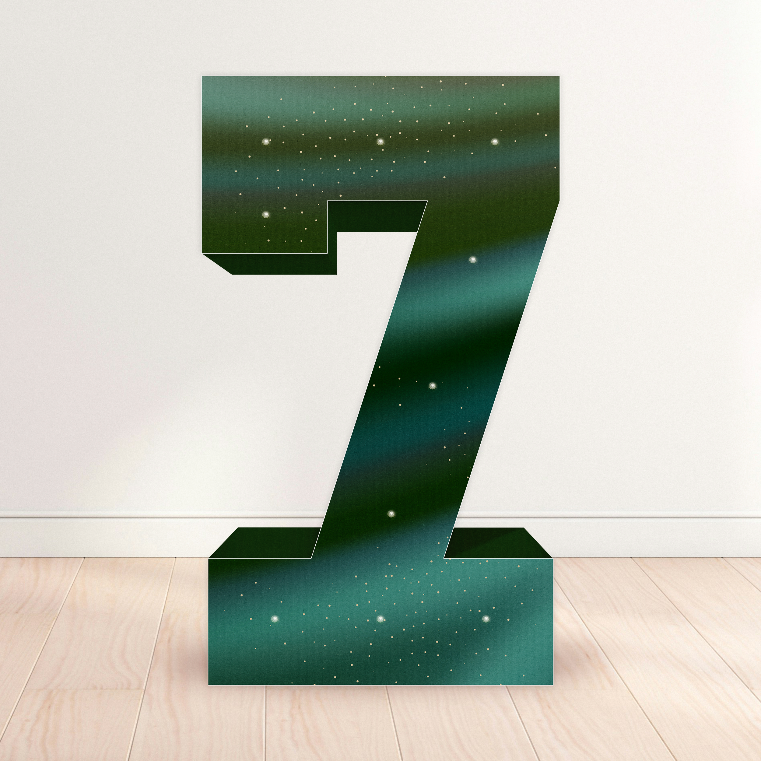 The Big Deal - Emerald Green, Numbers 0-9