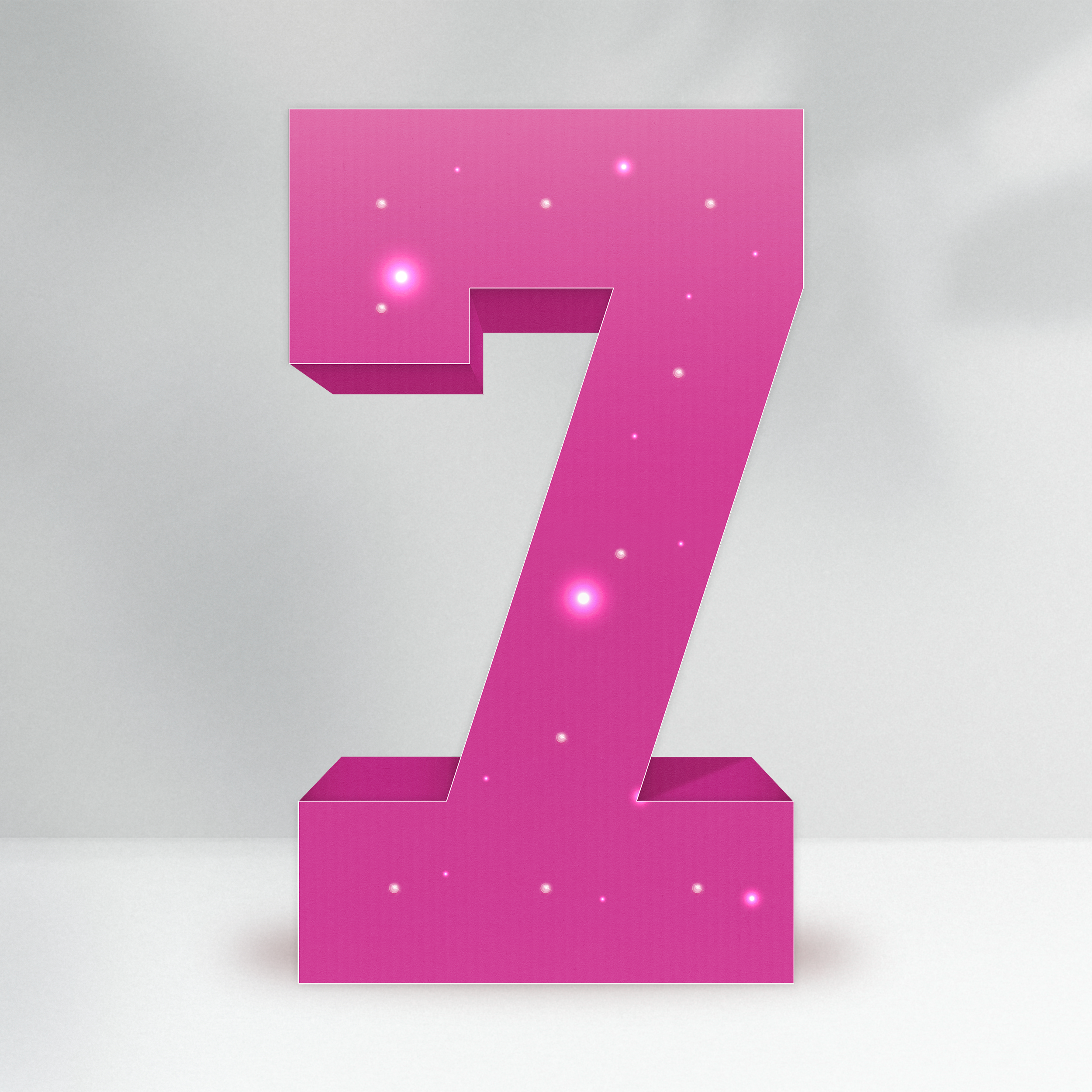 The Little Legend - Pink, Numbers 0-9