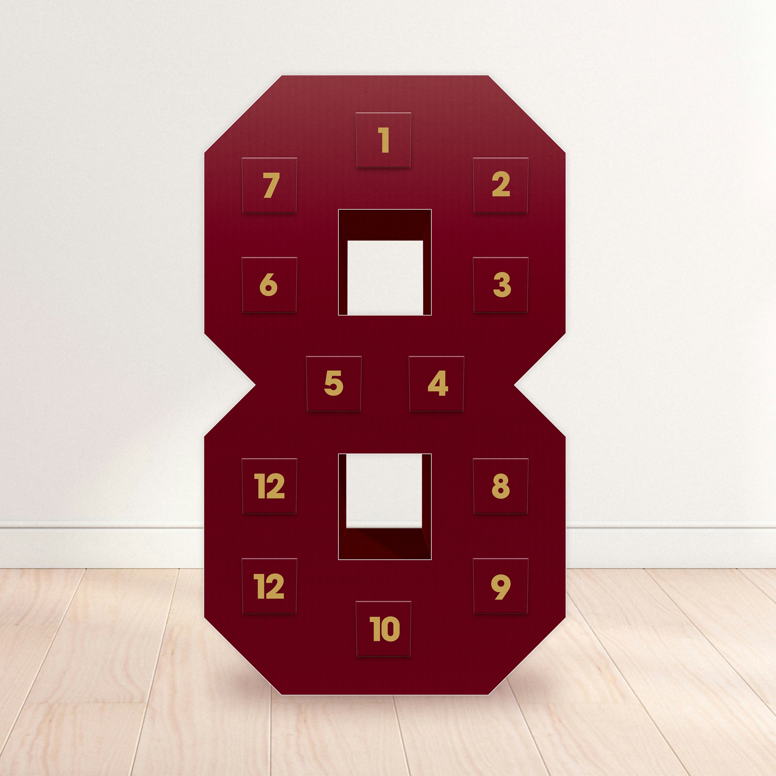 The Big Deal - Red & Gold, Numbers 0-9