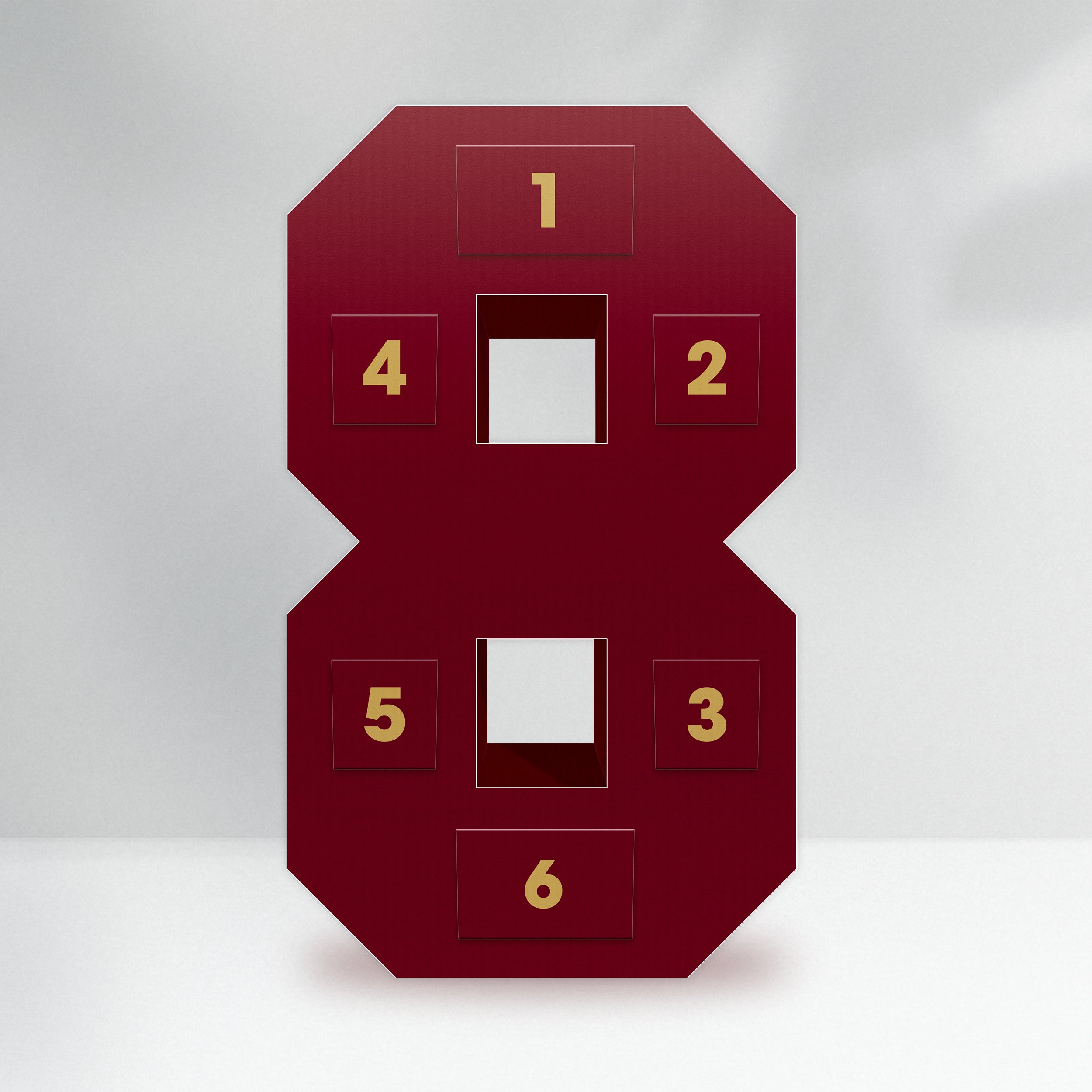 The Little Legend - Red & Gold, Numbers 0-9