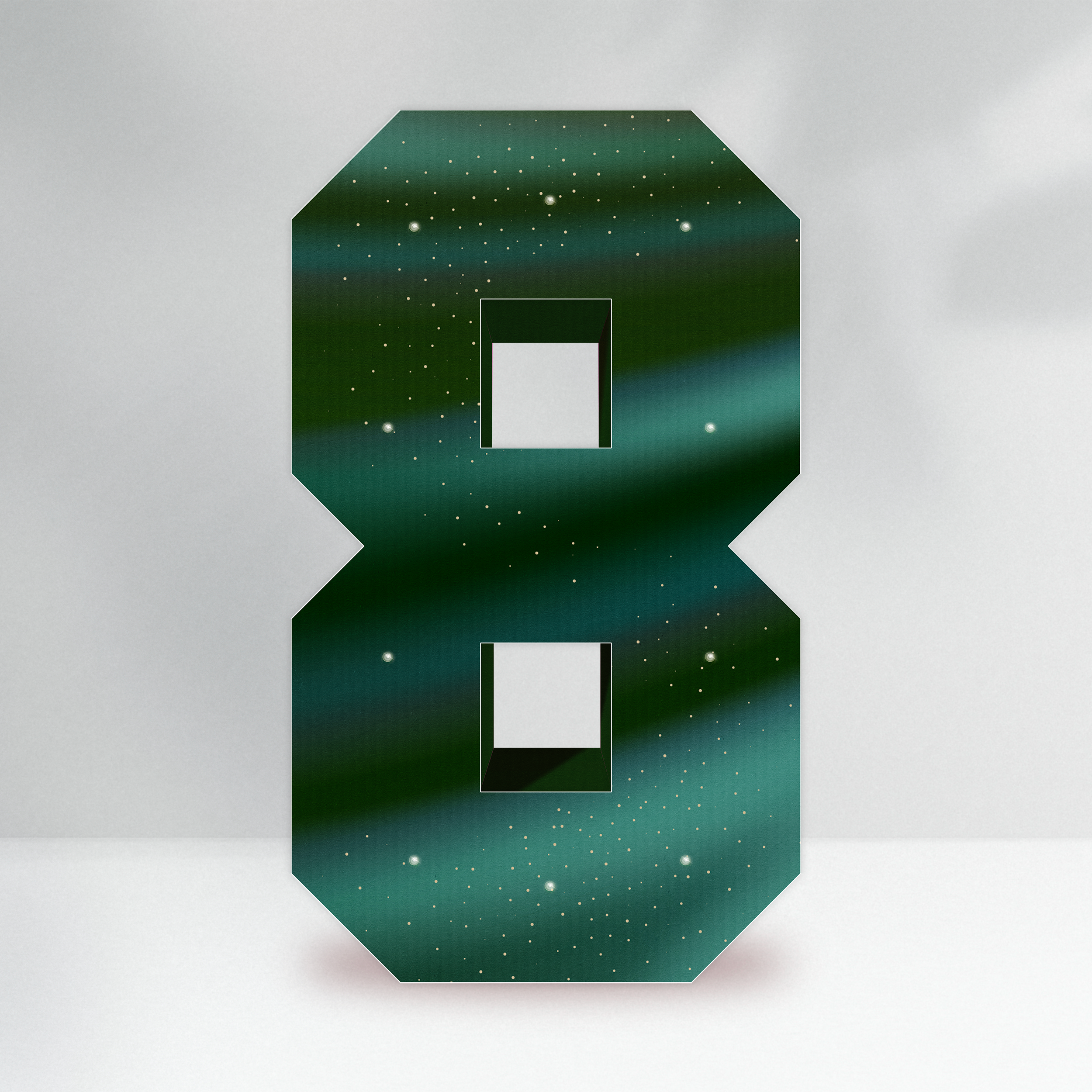 The Little Legend - Emerald Green, Numbers 0-9