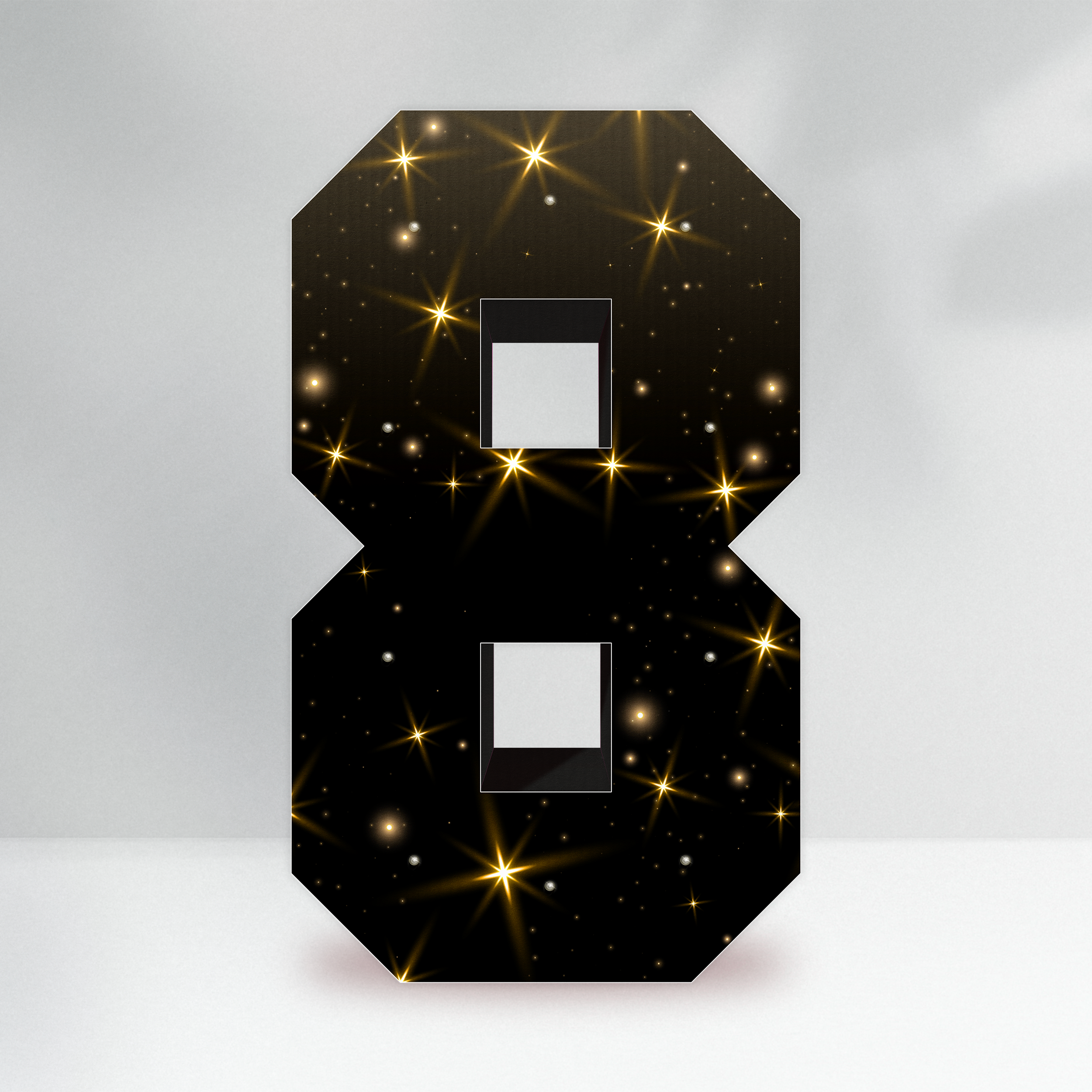 The Little Legend -  Black & Gold , Numbers 0-9