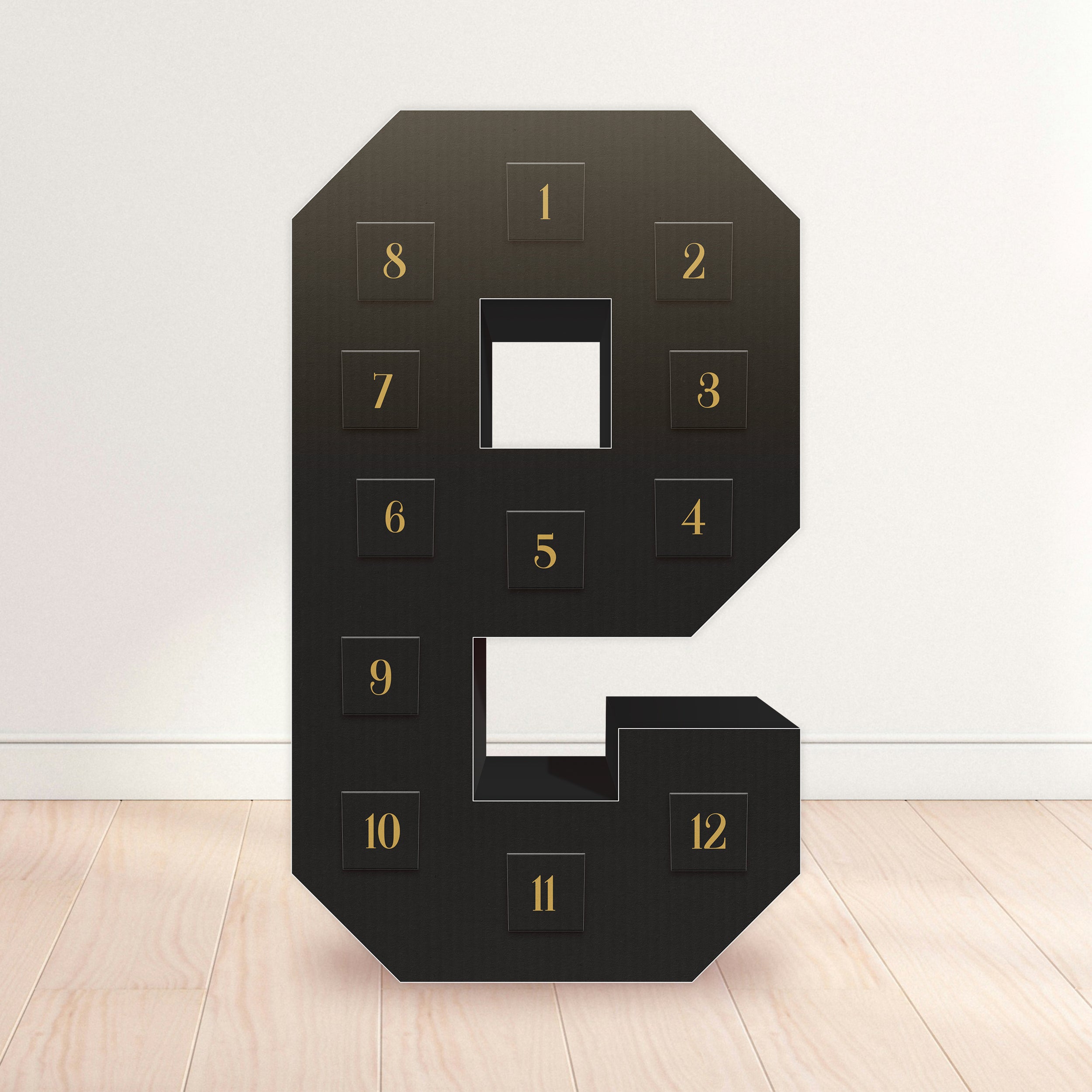 The Big Deal -  Black & Gold, Numbers 0-9