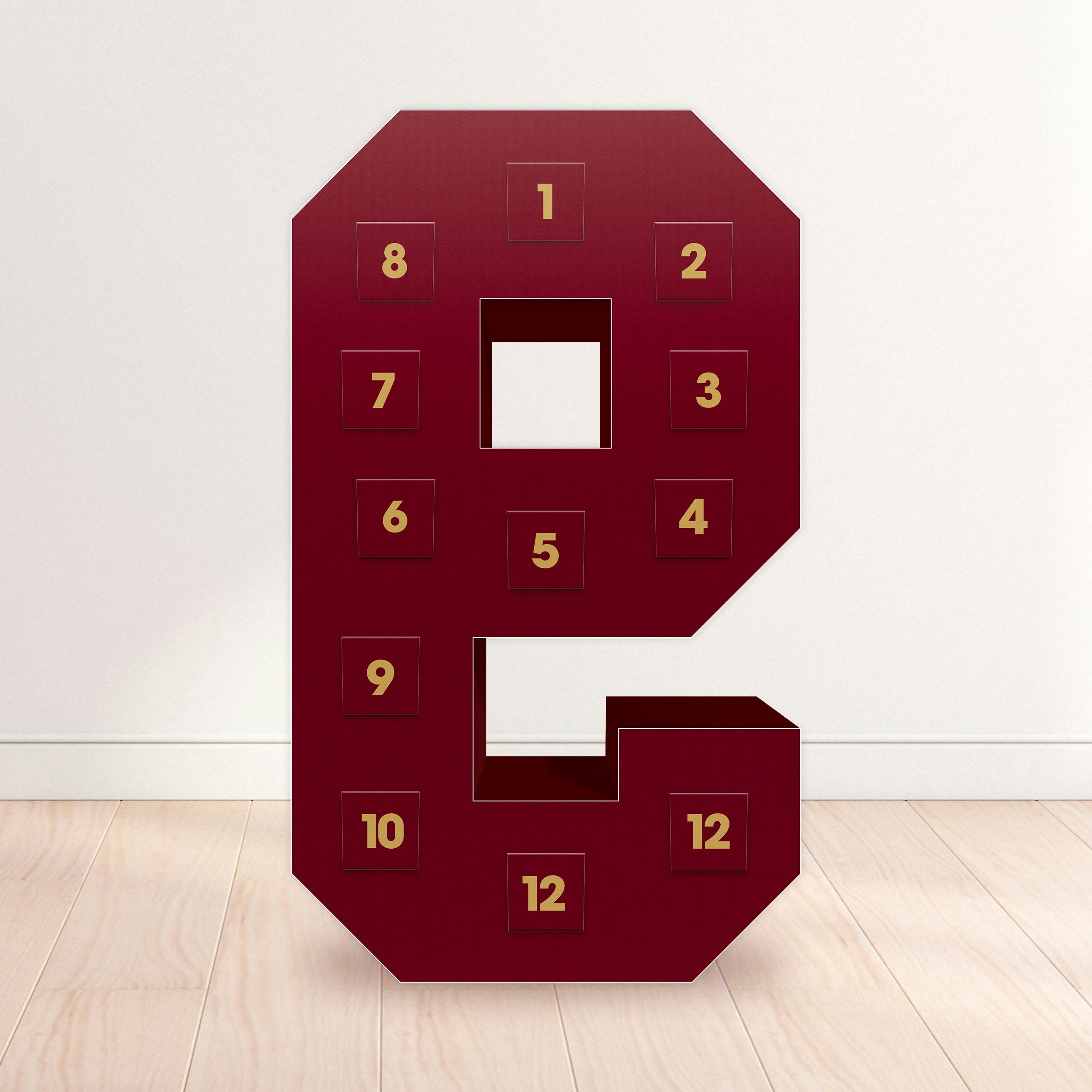 The Big Deal - Red & Gold, Numbers 0-9