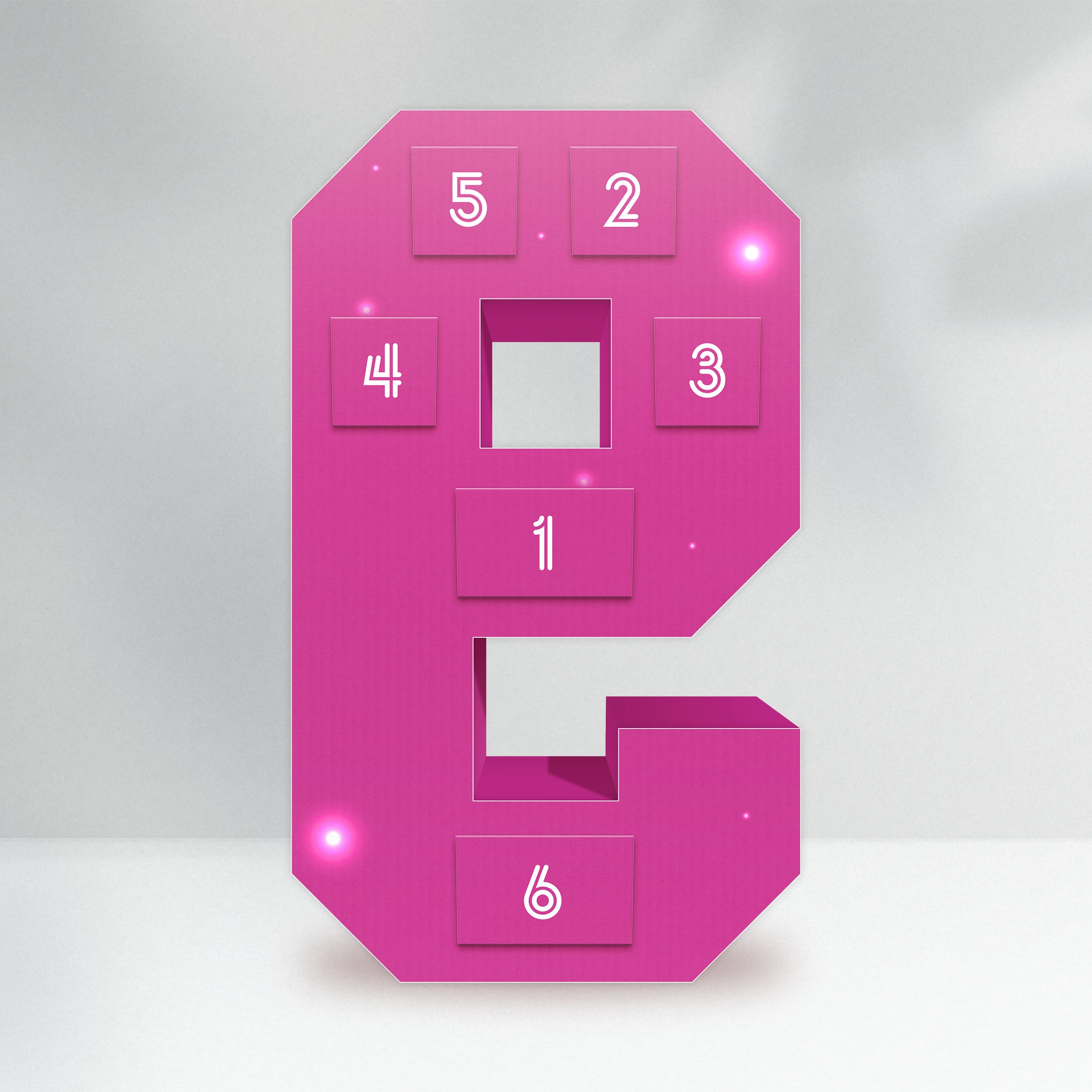 The Little Legend - Pink, Numbers 0-9