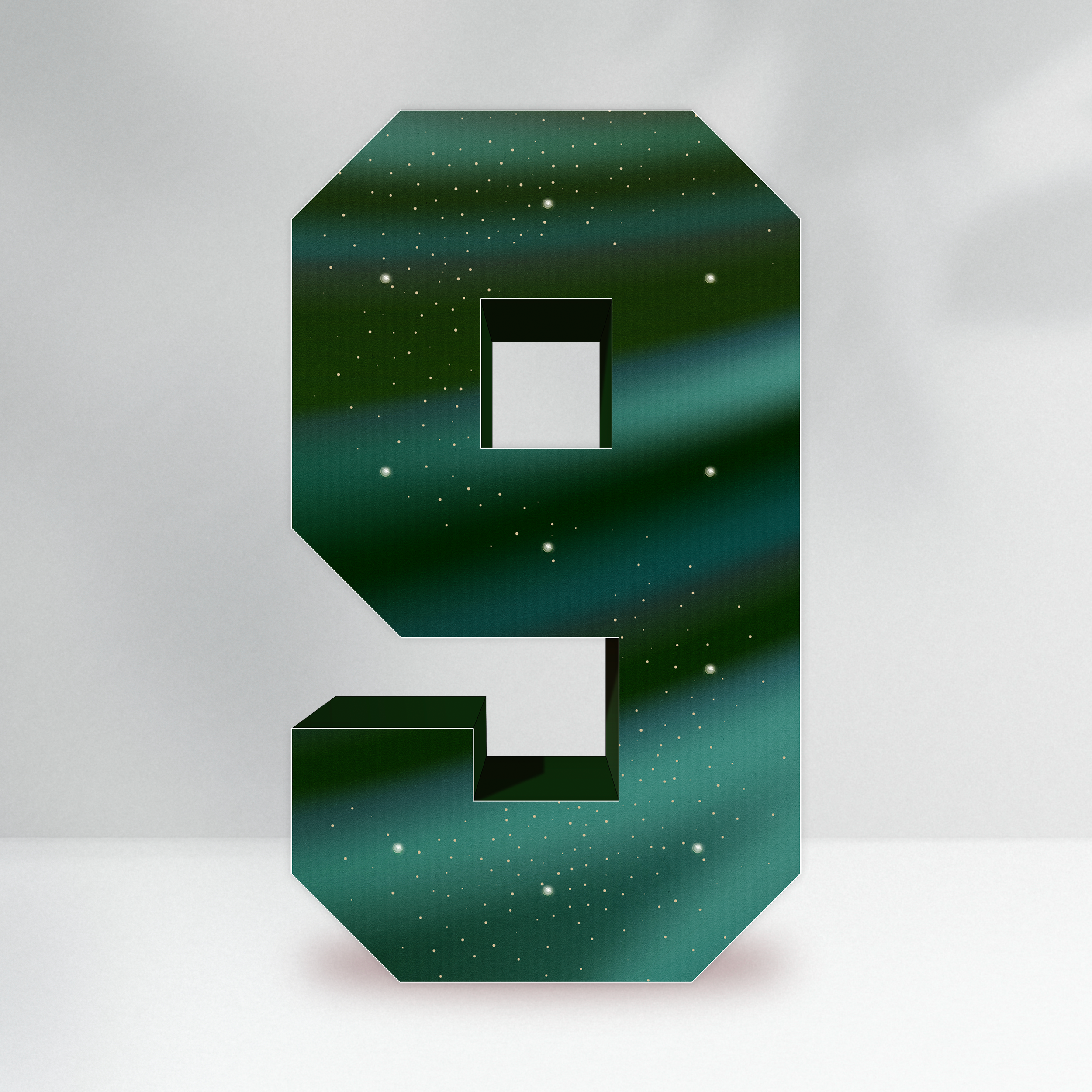 The Little Legend - Emerald Green, Numbers 0-9