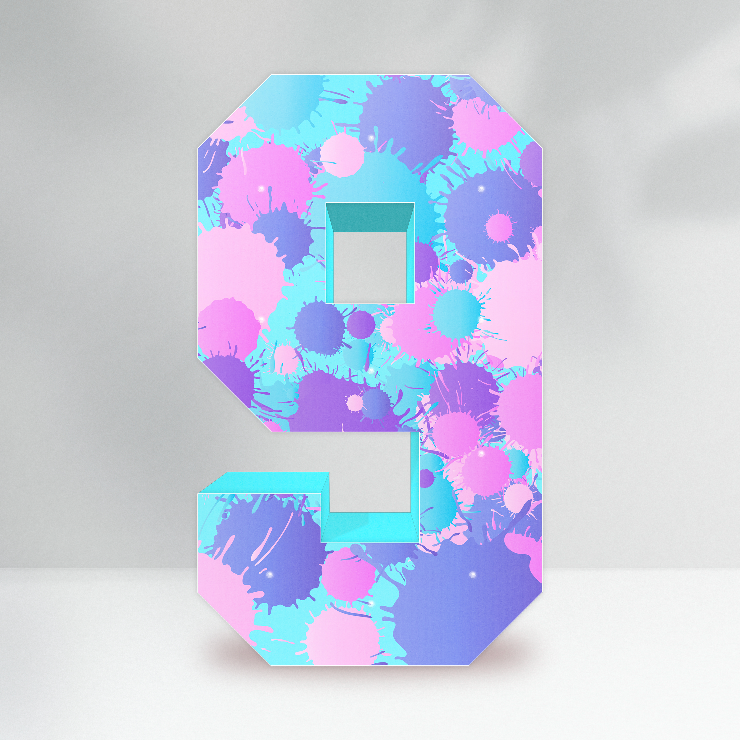 The Little Legend - The Splatter Birthday Advent (0-9)
