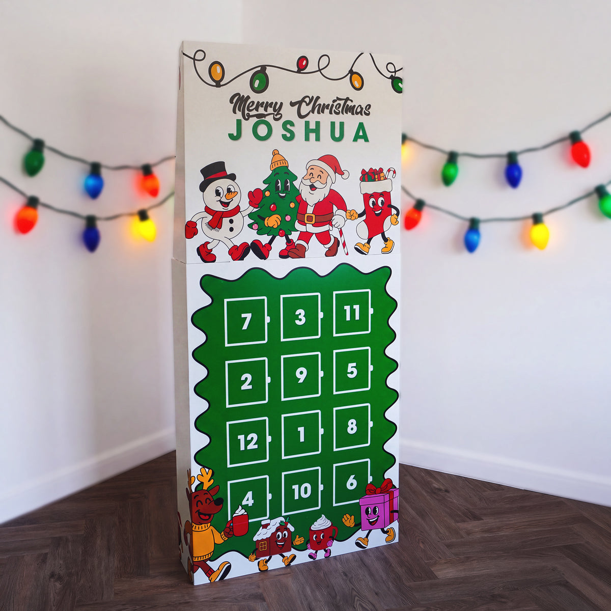 Retro Giant Christmas Advent Calendar - Caboodleit