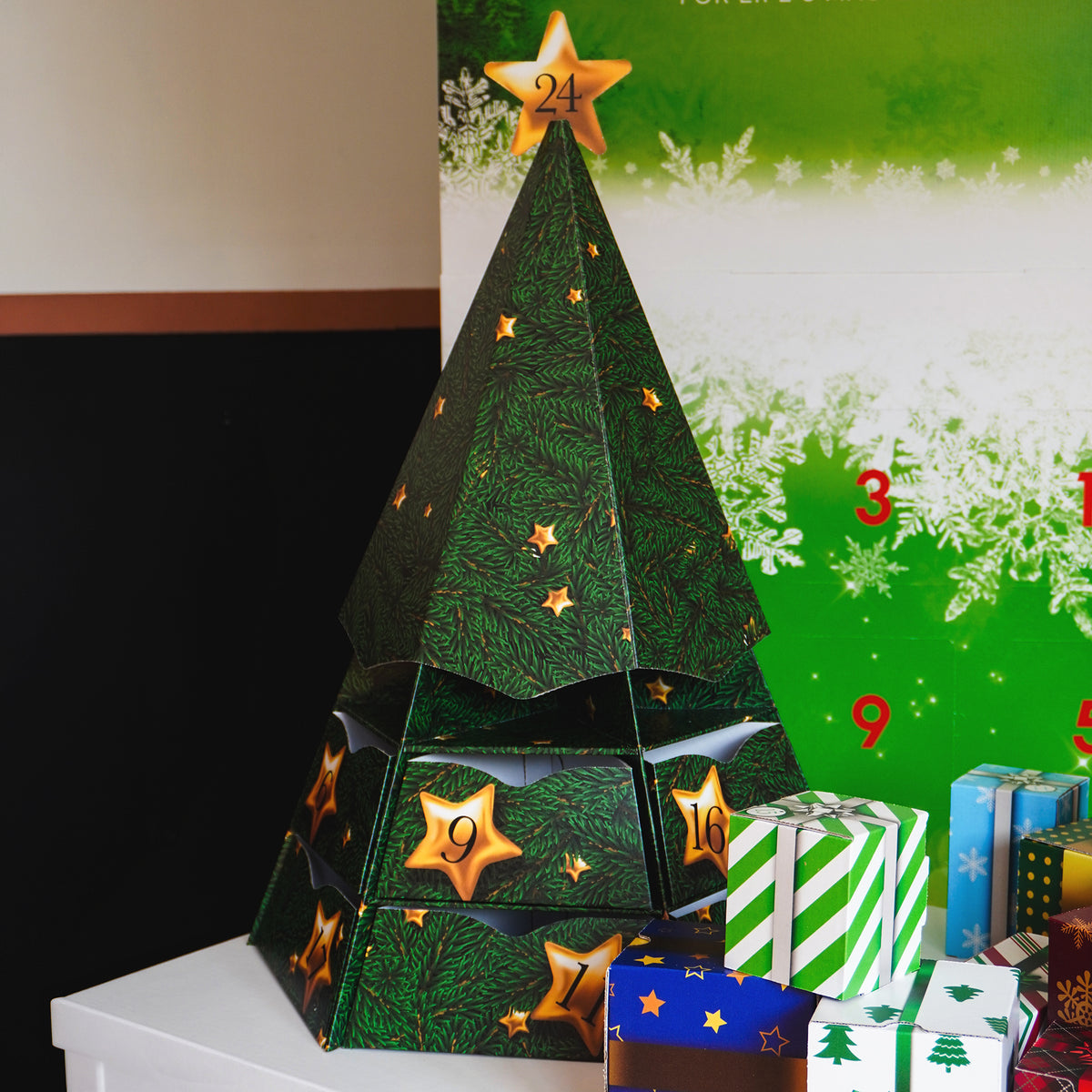 Christmas Tree Advent Calendar - Caboodleit