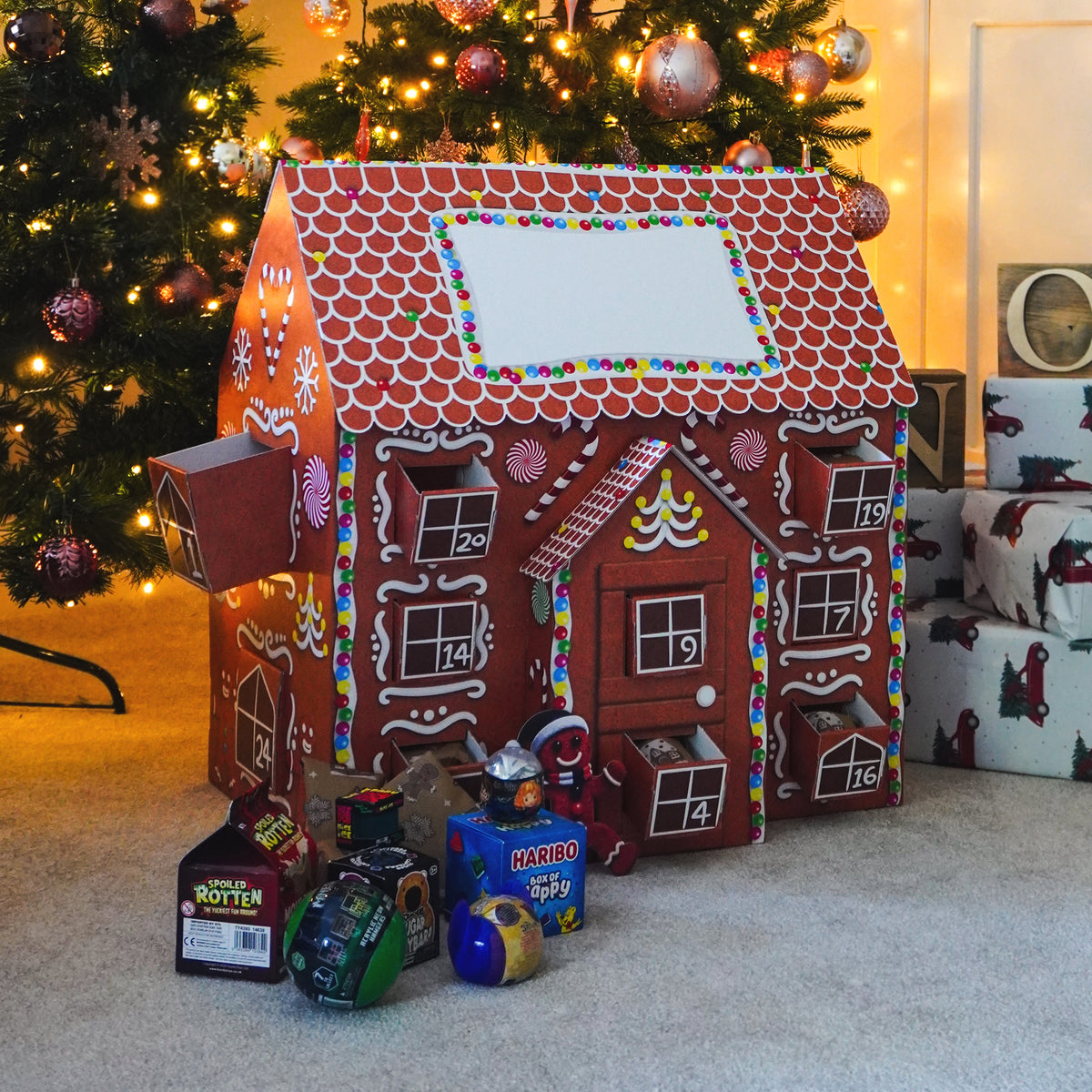Gingerbread House Christmas Advent - Caboodleit