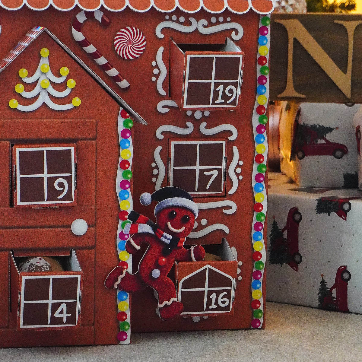 Gingerbread House Christmas Advent - Caboodleit