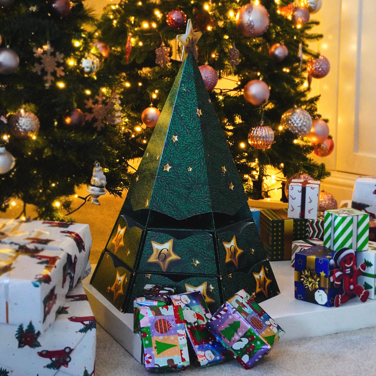 Christmas Tree Advent Calendar - Caboodleit